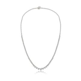 4 carat Diamond Tennis Necklace at Meira T Boutique