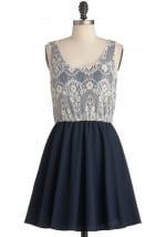 White lace dress at Modcloth