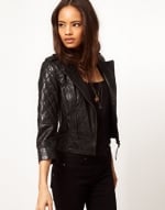 Black motorcycle jacket like Arias at Asos