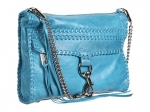 Spencer's blue fringe bag at Zappos