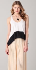 Hanna's black and white top on PLL at Shopbop