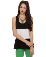 Similar black and white top at Lulus