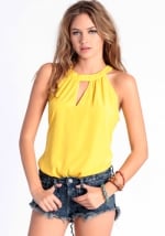 Yellow top like Hannas at Threadsence