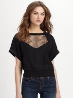 Spencer's top at Saks Fifth Avenue