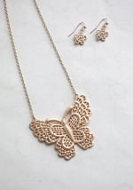 Butterfly necklace at Ruche