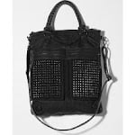 Aria's black studded bag at Urban Outfitters