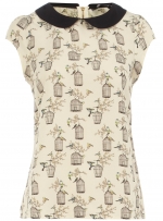 Printed top like Janes at Dorothy Perkins