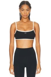 437 The Micro Bra in Black Creme FWRD at FWRD