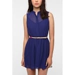 Navy shirtdress like Spencers at Urban Outfitters