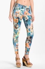 Floral jeans like Hannas at Nordstrom