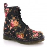 Aria's floral boots at Amazon