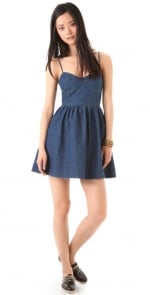 Emily's blue dress at Shopbop