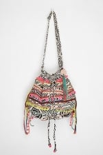 Aria's aztec printed bag at Urban Outfitters