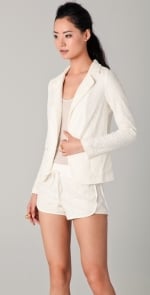 White lace blazer like Ceces at Shopbop