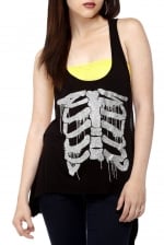 Ribcage tank top like Arias at Amazon