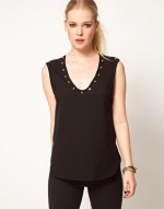 Very similar top in black at Asos