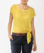 Yellow tie front top like Emilys at Forever 21