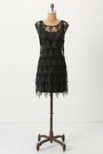 Spencer's black lace dress at Anthropologie