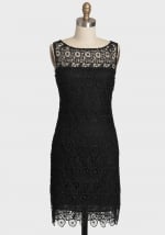 Similar black lace dress at Ruche