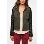 Olive green jacket like Spencers at Urban Outfitters