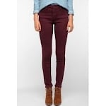 Dark red jeans like Emilys at Urban Outfitters