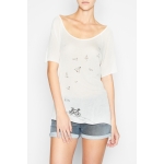 Spencer's paper plane shirt at Bcbgmaxazria