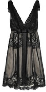 Lily's black dress at Outnet