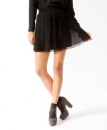 Black pleated skirt like Zoes at Forever 21