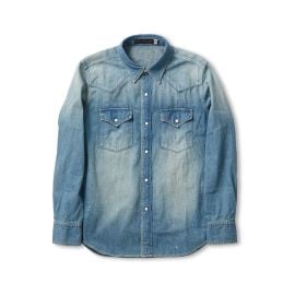4894HW - Denim Western Shirt - FULLCOUNT at Fullcount