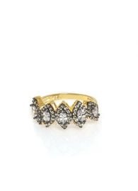 5 Crown Ring by Anuja Tolia Jewelry at Anuja Tolia