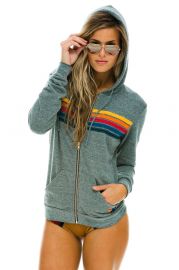 5 Stripe Hoodie by Aviator Nation at Aviator Nation