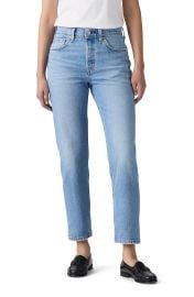 501® High Waist Crop Straight Leg Jeans at Nordstrom Rack