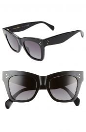 50mm Polarized Square Sunglasses at Nordstrom