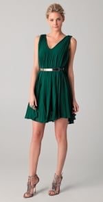 Green Nicholas cocktail dress at Shopbop