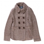 Brown tweed coat at Target