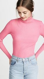 525 America Rib Turtleneck Pullover at Shopbop