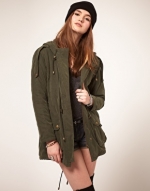 Olive jacket like Robins at Asos