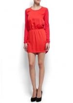 Red dress like Zoes at Mango