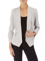 Grey blazer like Robins at Dorothy Perkins