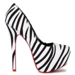 Zebra pumps at Amazon