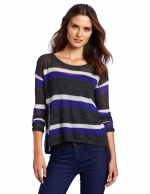 Lily's purple stripe sweater at Amazon