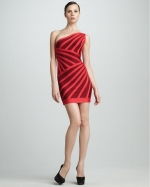 Mindy's red dress at Neiman Marcus