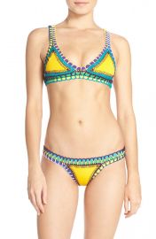  \'Ro\' Crochet Trim Bikini Top at Nordstrom