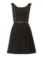 Black studded dress at House of Fraser