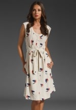 Same dress in cream at Revolve