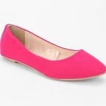 Pink flats like Pennys at Urban Outfitters