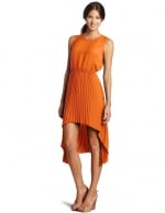 Orange hi-low dress like Blairs at Amazon