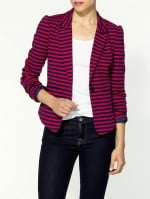 Red striped blazer like Arias at Piperlime