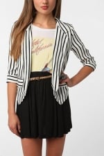 Aria's striped blazer at Urban Outfitters