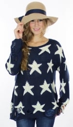 Same sweater in navy at Amazon